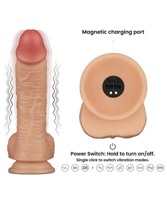8.5'' Vibrating Power Basics Cock