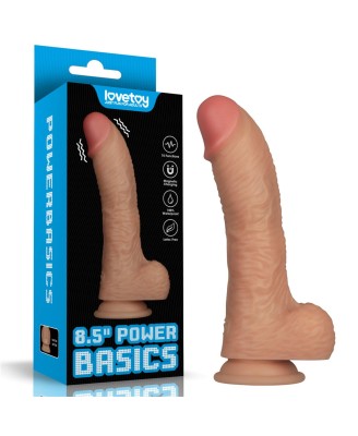 8.5'' Vibrating Power Basics Cock