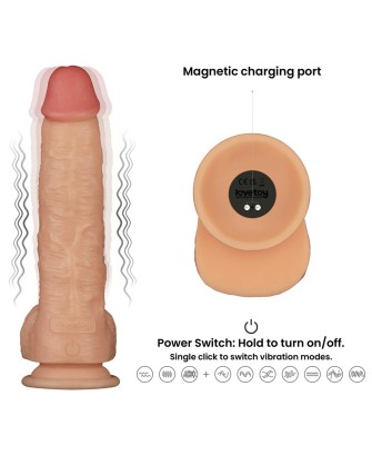 9.5'' Vibrating Power Basics Cock