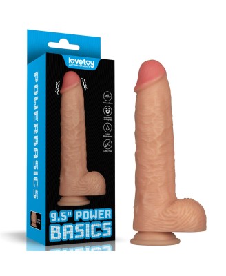9.5'' Vibrating Power Basics Cock