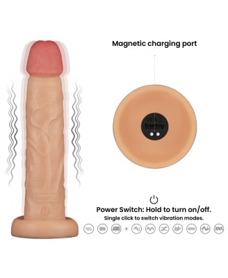 10'' Vibrating Power Basics Cock