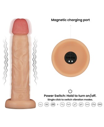 10'' Vibrating Power Basics Cock