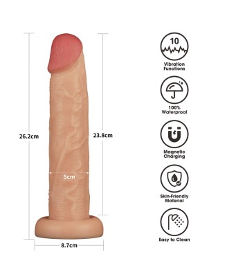10'' Vibrating Power Basics Cock