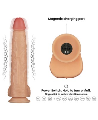 11'' Vibrating Power Basics Cock