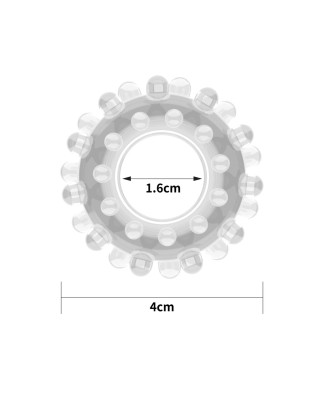 POWER PLUS Cockring Clear