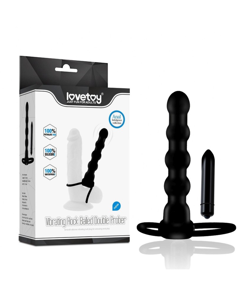 Vibrating Rock Balled Double Prober