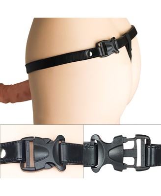 Vibrating Unisex Hollow Strap On