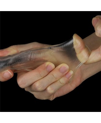 Flawless Clear Penis Sleeve Add 1''