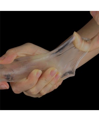 Flawless Clear Penis Sleeve Add 2''