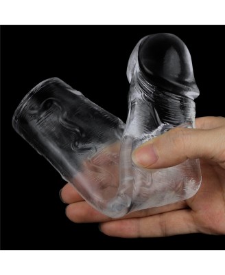 Flawless Clear Penis Sleeve Add 2''