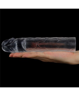 Flawless Clear Penis Sleeve Add 2''