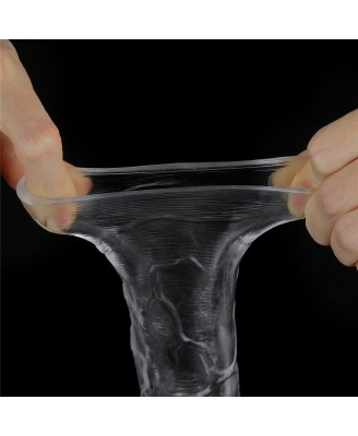 Flawless Clear Penis Sleeve Add 2''