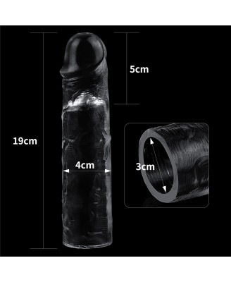 Flawless Clear Penis Sleeve Add 2''