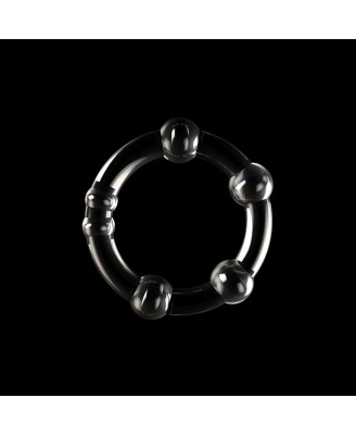 Power Plus Triple Beaded Ring Set
