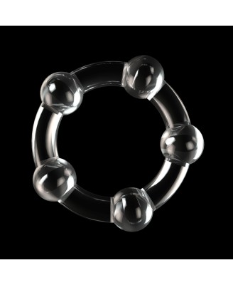 Power Plus Triple Beaded Ring Set