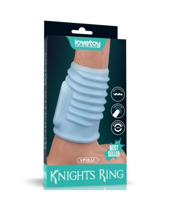 Vibrating Spiral Knights Ring