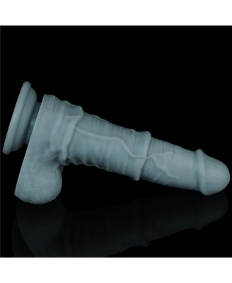 11'' Rechargeable Thrusting and Vibrating Silicone Dildo with Remote