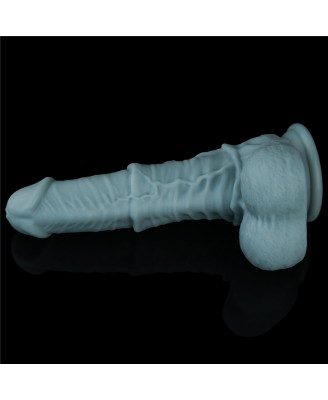 11'' Rechargeable Thrusting and Vibrating Silicone Dildo with Remote