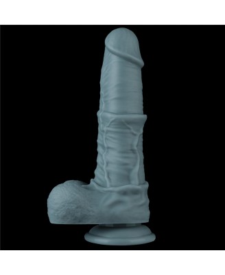 11'' Rechargeable Thrusting and Vibrating Silicone Dildo with Remote
