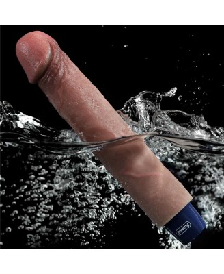 9" REAL SOFTEE Rechargeable Silicone Vibrating Dildo