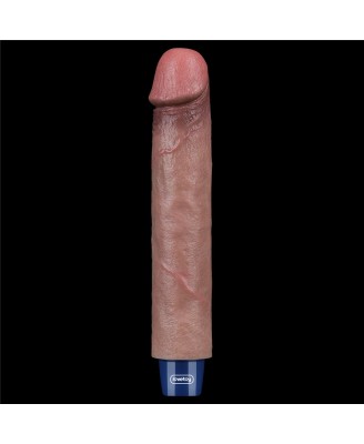 9" REAL SOFTEE Rechargeable Silicone Vibrating Dildo