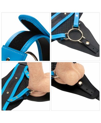 Vibrating Enhanced Strap on Set 8.5'' XS/S/M