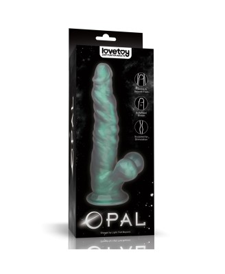 10'' Opal Pearl Sheen Dildo