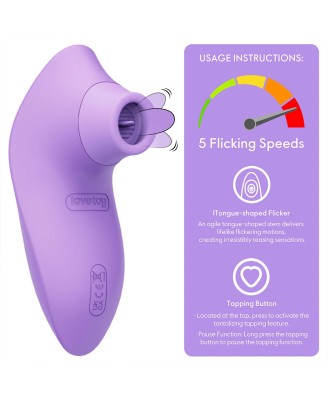 Flicker Rechargeable Clitoral Stimulator