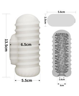 Knights Ring Vibrating Dual Purpose Sleeve-Wavy