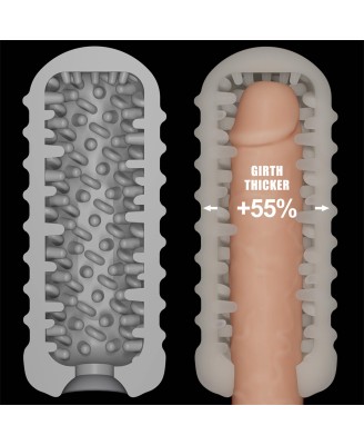 Knights Ring Vibrating Dual Purpose Sleeve-Wavy
