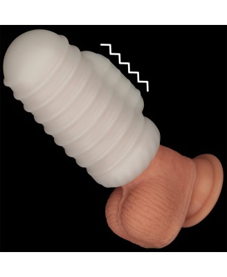Knights Ring Vibrating Dual Purpose Sleeve-Wavy