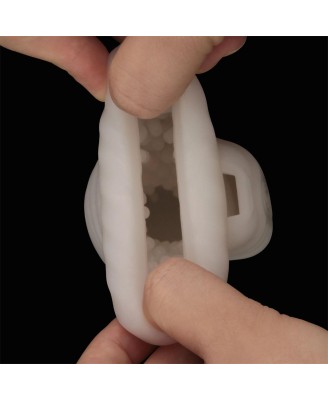 Knights Ring Vibrating Dual Purpose Sleeve-Wavy