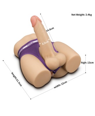 Streetgirl's 14 with Bendable Dildo