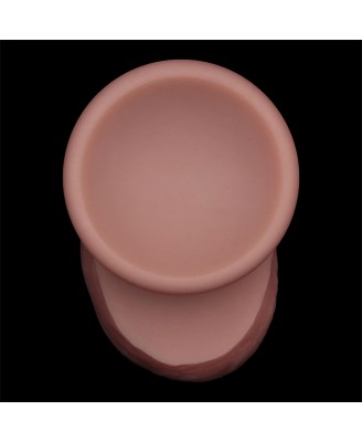 7'' Sliding Skin Pro II Dual Layer Silicone Dong