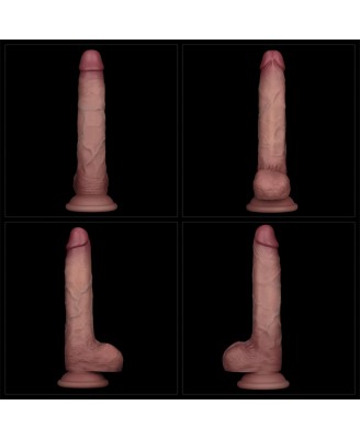 7.5'' Sliding Skin Pro II Dual Layer Silicone Dong