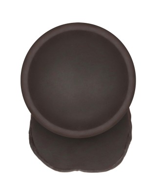8.5'' Sliding Skin Pro II Dual Layer Silicone Dong (Black)