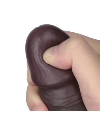 10'' Sliding Skin Pro II Dual Layer Silicone Dong