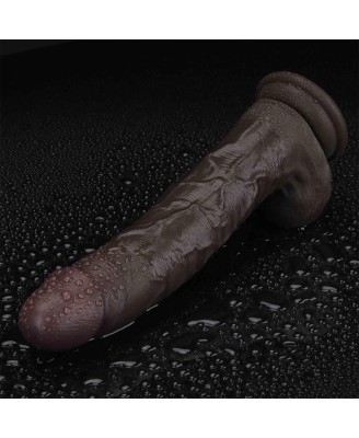10'' Sliding Skin Pro II Dual Layer Silicone Dong