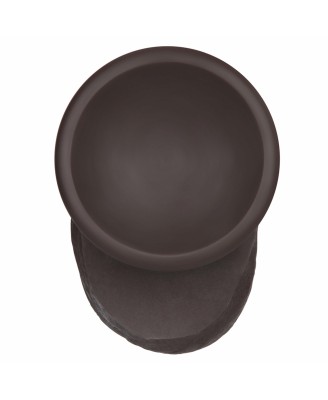 7'' Sliding Skin Pro II Dual Layer Silicone Dong (Black)
