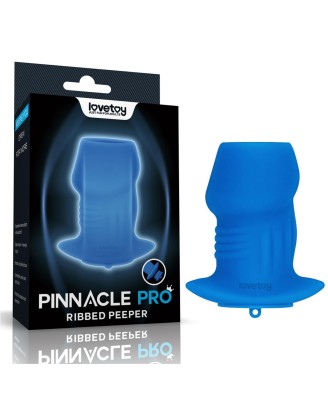 Ribbed Peeper Silicone Anal Plug