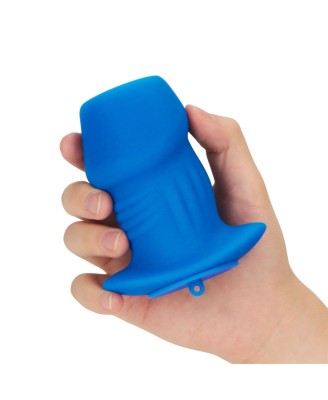 Ribbed Peeper Silicone Anal Plug