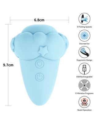 Flicker Rechargeable Vibrator