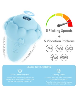 Flicker Rechargeable Vibrator