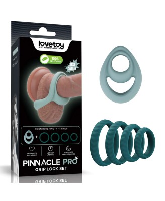 Pinnacle Pro Grip Lock Set Cock Ring