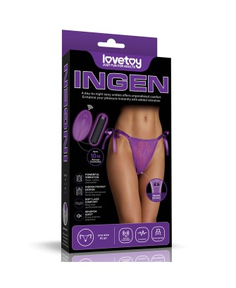 Seductive Lace Remote Control Vibrating Panties (One Size Fits All)