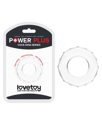 POWER PLUS Cockring Clear