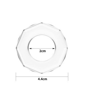 POWER PLUS Cockring Clear