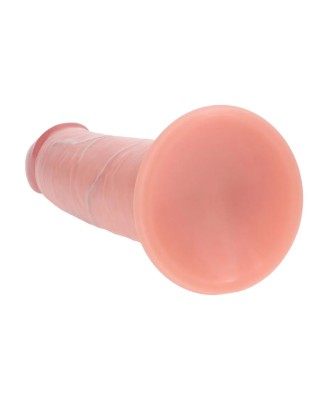 Dual Density Silicone Realistic Sliding Skin Dildo - 8" / 20,5 cm - Flesh