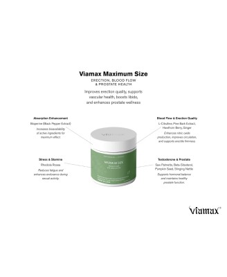 MAXIMUM SIZE - 60 Capsules