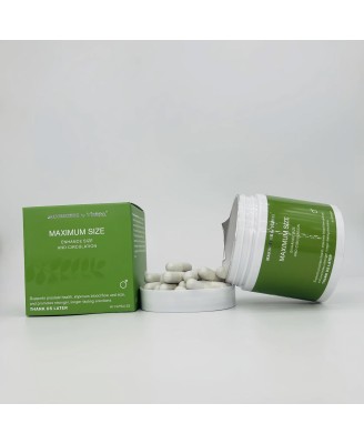 MAXIMUM SIZE - 60 Capsules
